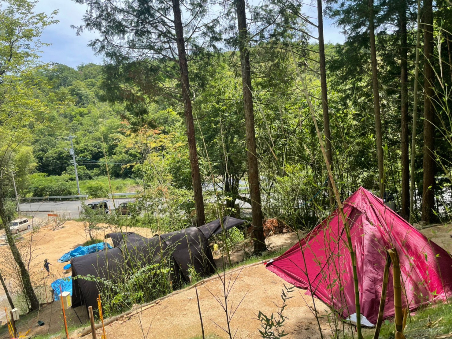 世羅台地の貸し切りが出来る野うさぎの杜キャンプ場 キャンプ場